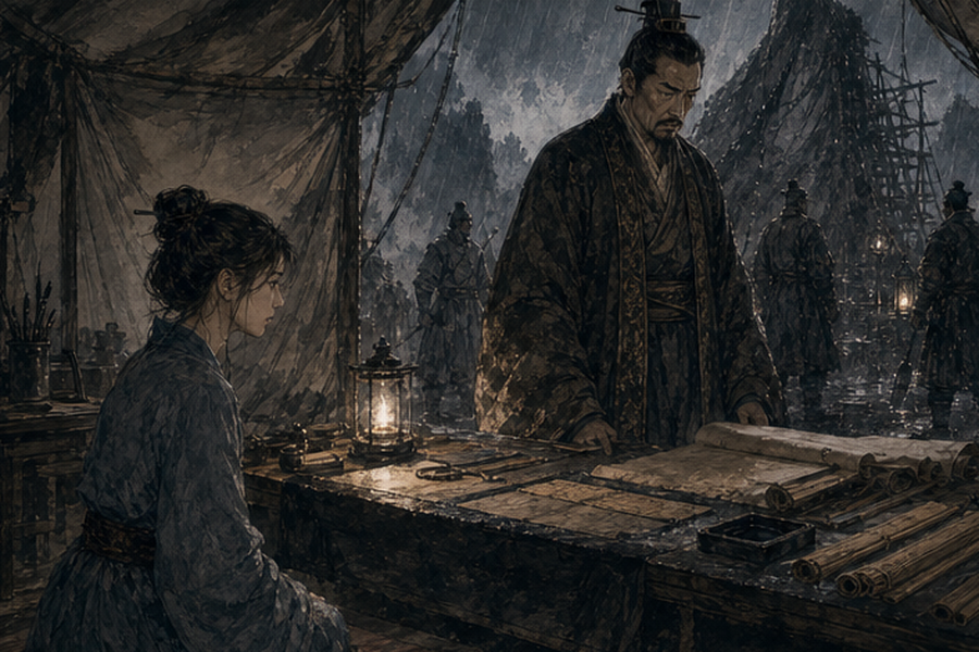 第一卷 第 1 章：泰山雨夜 二、李斯不许人劝 第 1 张配图