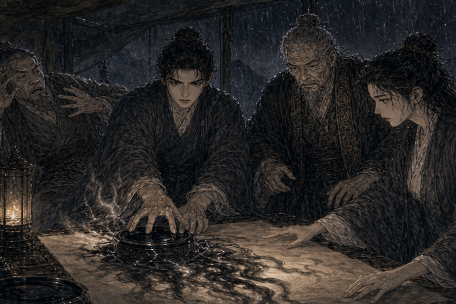 第一卷 第 5 章：篆法之夜 三、佳佳改一字 第 1 张配图