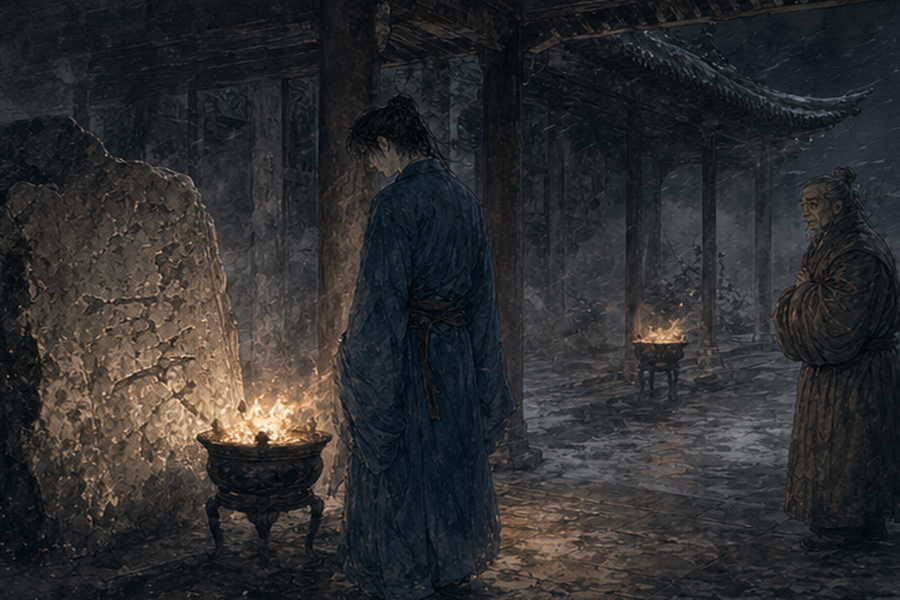 第二卷 第 1 章：碧霞祠火 一、火前残字 第 1 张配图