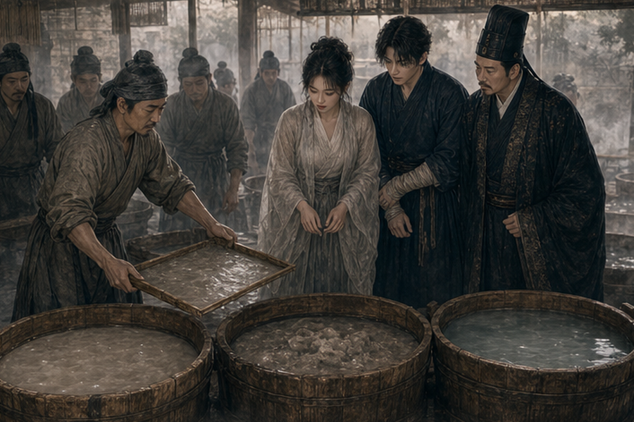 第三卷 第 2 章：尚方纸槽 二、三张纸 第 1 张配图
