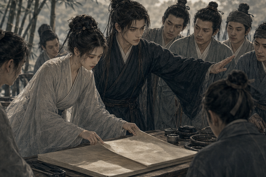第三卷 第 8 章：兰亭前纸 二、飞白错纹 第 2 张配图