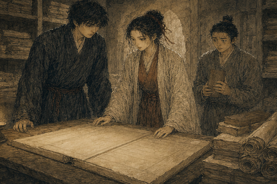 第六卷 第 3 章：洞门封签 二、女手 第 1 张配图
