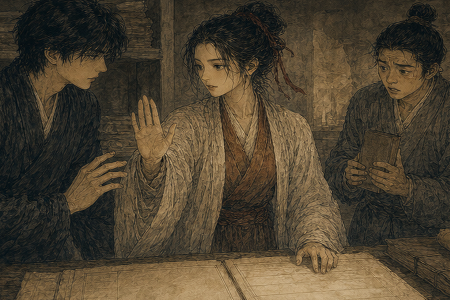 第六卷 第 3 章：洞门封签 二、女手 第 2 张配图
